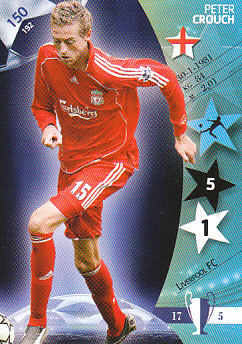 Peter Crouch Liverpool 2006/07 Panini Champions League #150